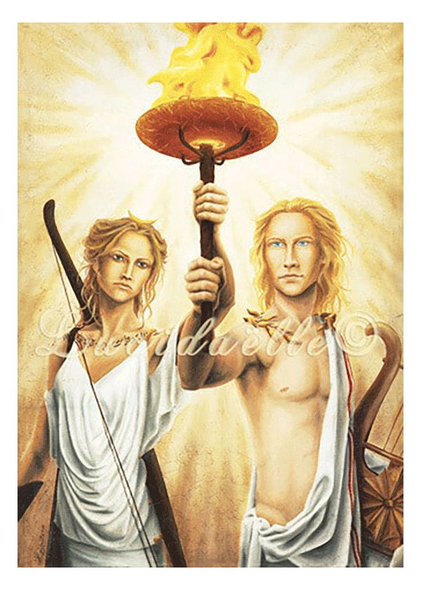Poster Artémis & Apollon